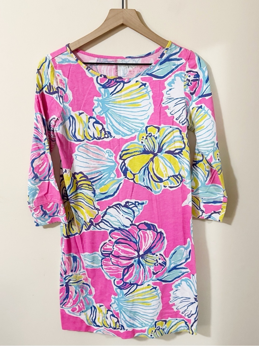 Lilly Pulitzer Womens Floral Pink Dress Size Small Summer